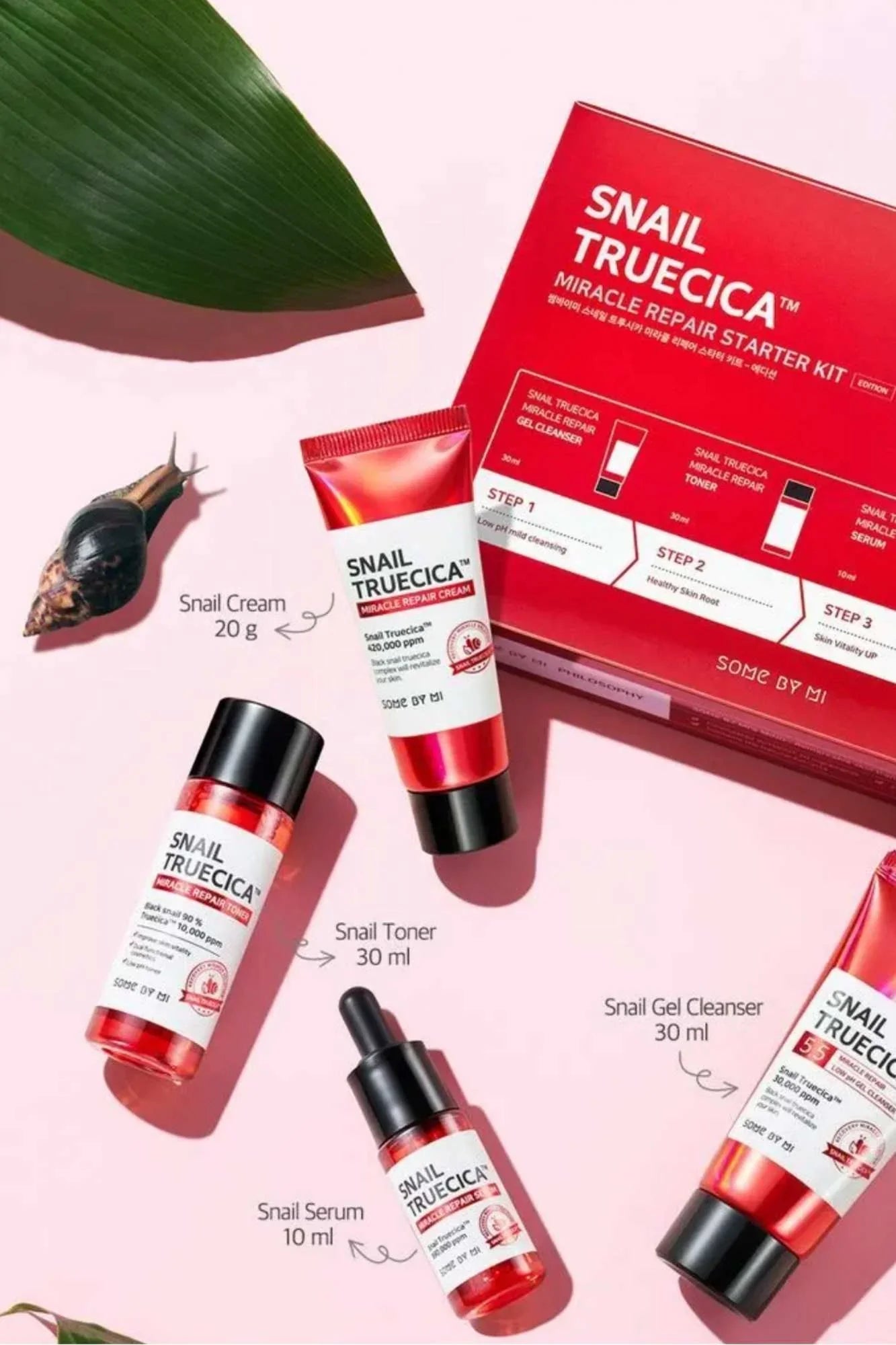 Some by Mi Snail Truecica Miracle Repair Starter Kit