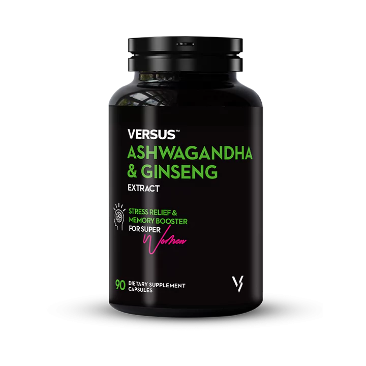 VERSUS Ashwagandha & Ginseng 90 Capsules