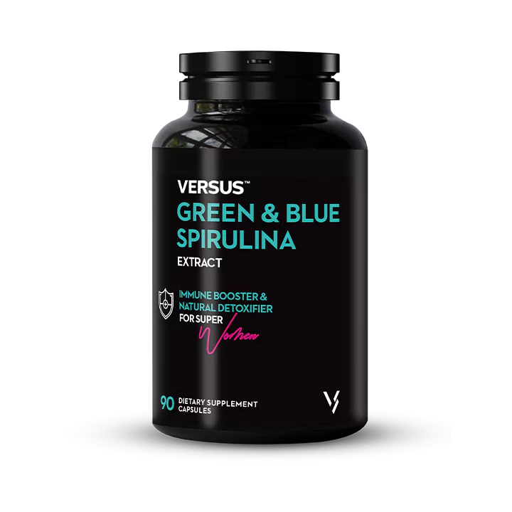 VERSUS Green & Blue Spirulina 70 Capsules