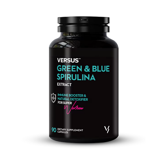 VERSUS Green & Blue Spirulina 70 Capsules