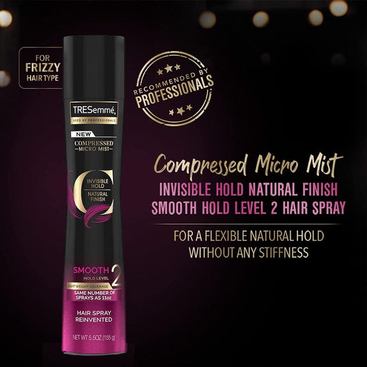 Tresemme Compressed Micro Mist Smooth 2 Hold Level Hair Spray (155 g)