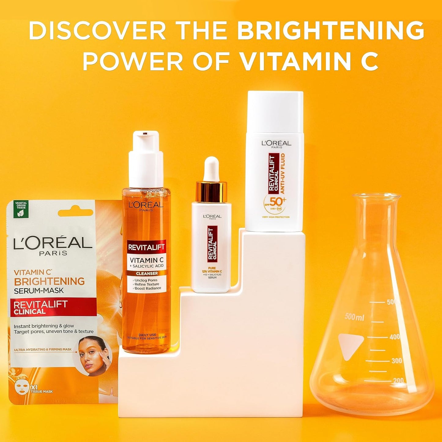 L'Oreal Paris Revitalift Vitamin C + Salicylic Refining Foam Cleanser