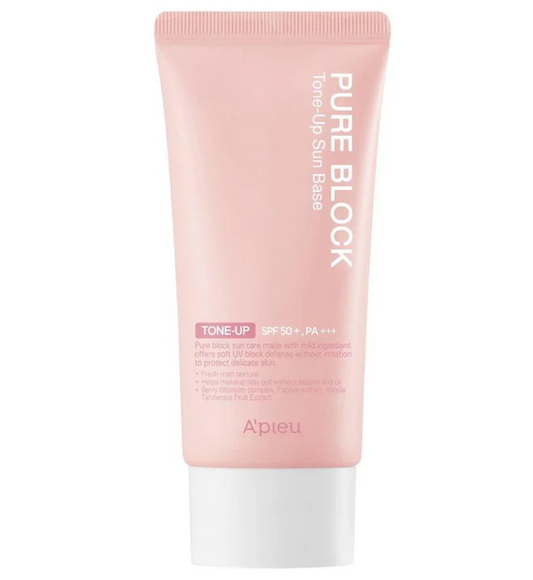 A'pieu Pure Block Tone-Up Sun Base SPF50+ PA+++