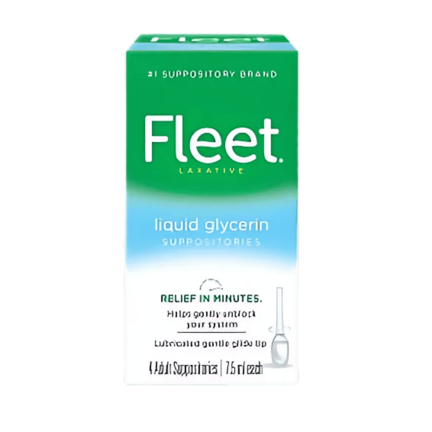 Fleet Liquid Glycerin Suppositories Adult Constipation Relief (7.5ml)