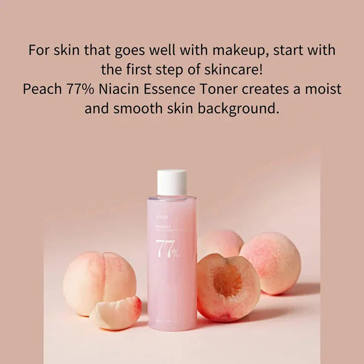 Anua Peach 77% Niacin Essence Toner