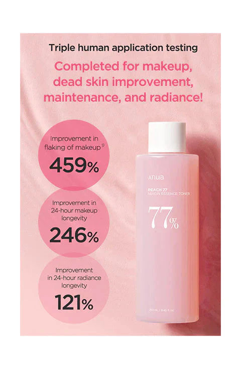 Anua Peach 77% Niacin Essence Toner