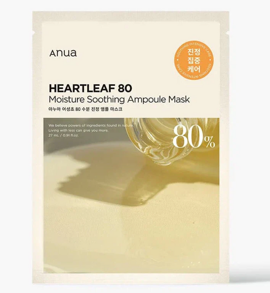 Anua Heartleaf 80 Moisture Soothing Ampoule Mask