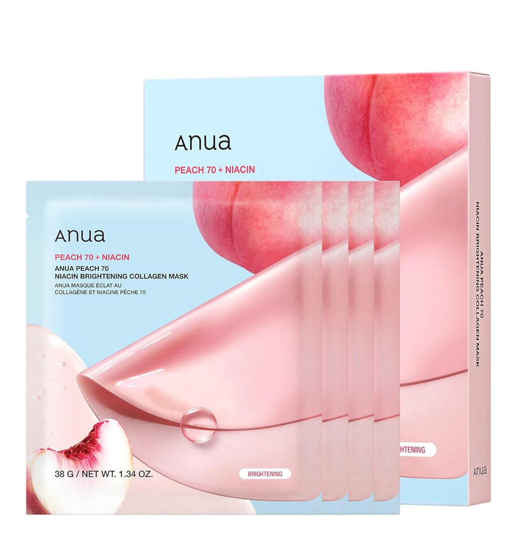Anua Peach 70+ Niacin Brightening Collagen Mask