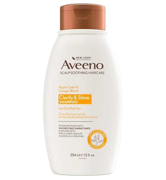 Aveeno Apple Cider & Vinegar Blend Clarify & Shine Shampoo