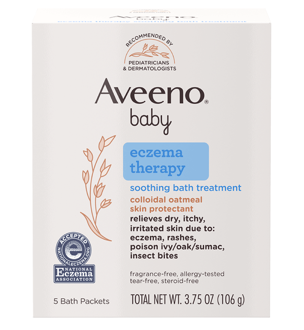 Aveeno Baby Eczema Therapy Soothing Bath Treatment
