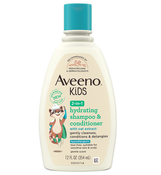Aveeno Kids 2-in-1 Hydrating Shampoo & Conditioner