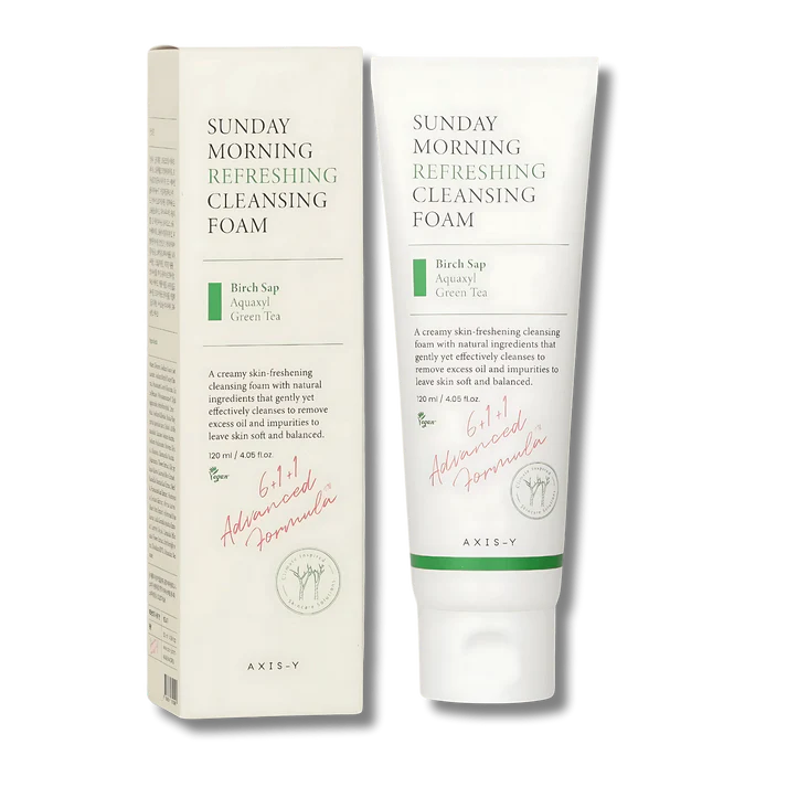 Axis-Y Sunday Morning Refreshing Cleansing Foam (120 ml)