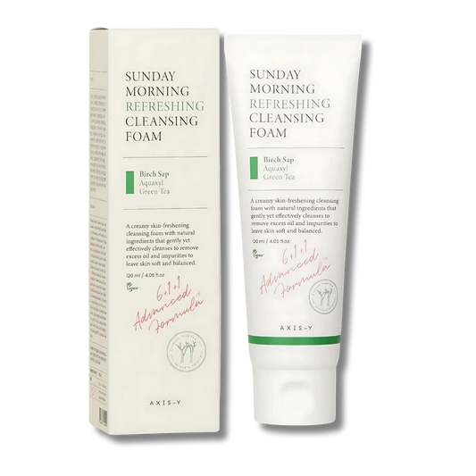 Axis-Y Sunday Morning Refreshing Cleansing Foam (120 ml)