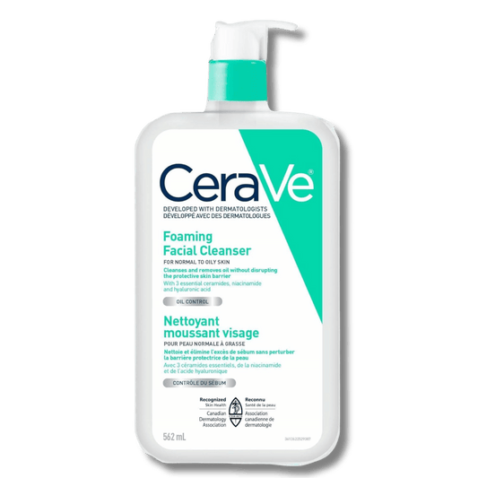CeraVe Foaming Facial Cleanser For Normal To Oily Skin Canadian Variant