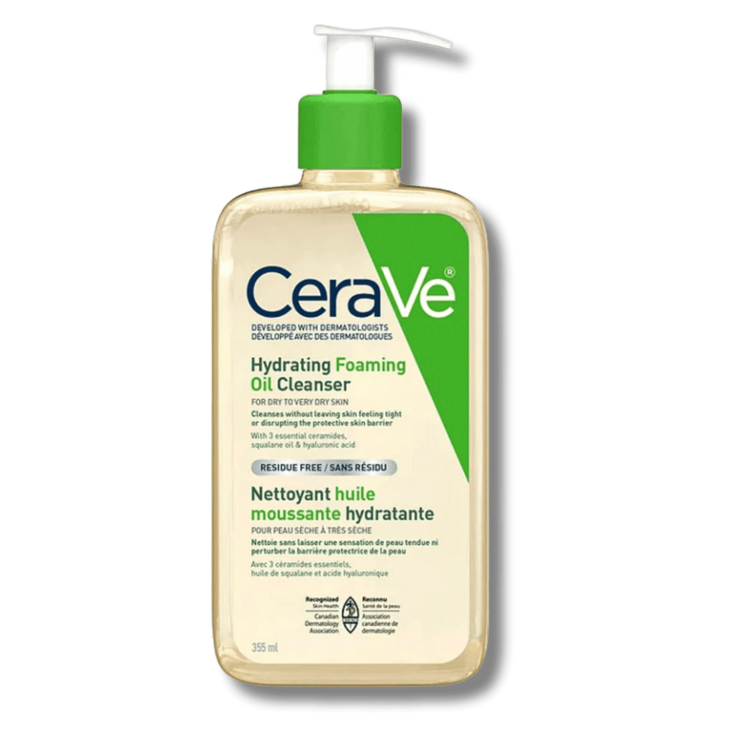 CeraVe Hydrating Foaming Oil Cleanser Canadian Variant