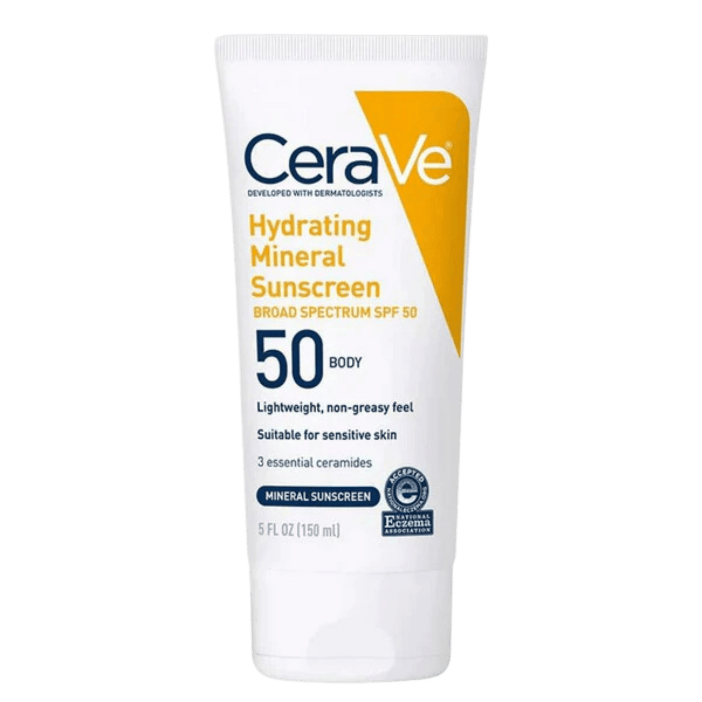 CeraVe Hydrating Mineral Sunscreen SPF 50 Body (150 ml)