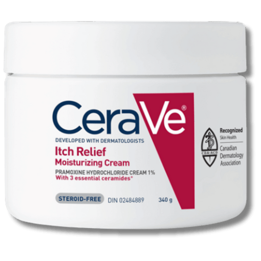 CeraVe Itch Relief Moisturizing Cream (340g) Canadian Variant