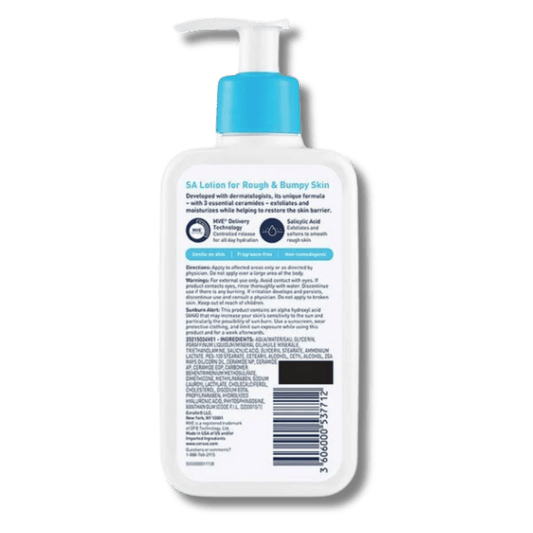 CeraVe Salicylic Acid Lotion for Rough & Bumpy Skin (237ml)