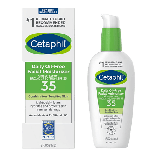 Cetaphil Daily Oil-Free Facial Moisturizer with Sunscreen SPF 35 (88ml)