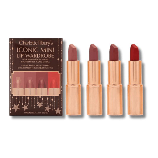 Charlotte Tilbury's Iconic Mini Lip Wardrobe (4x1.1g)