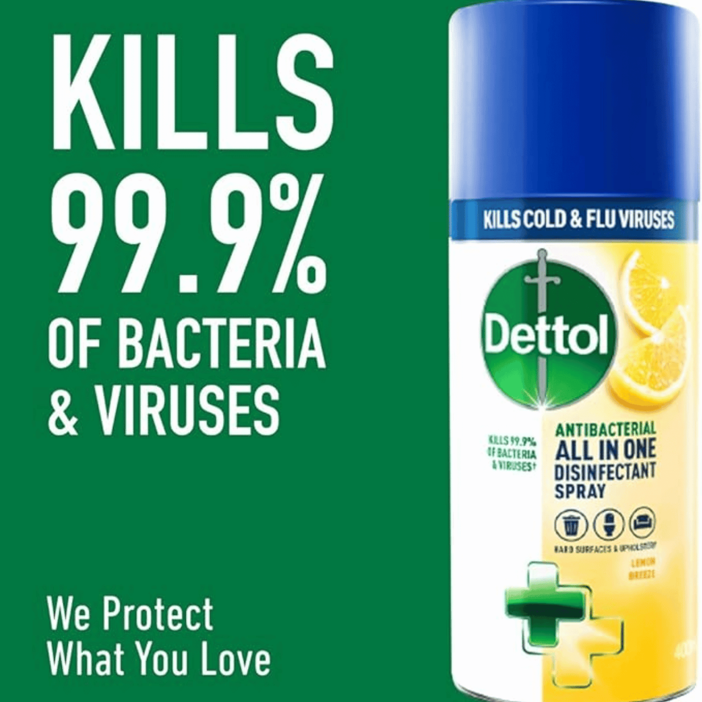 Dettol All in One Disinfectant Spray Lemon