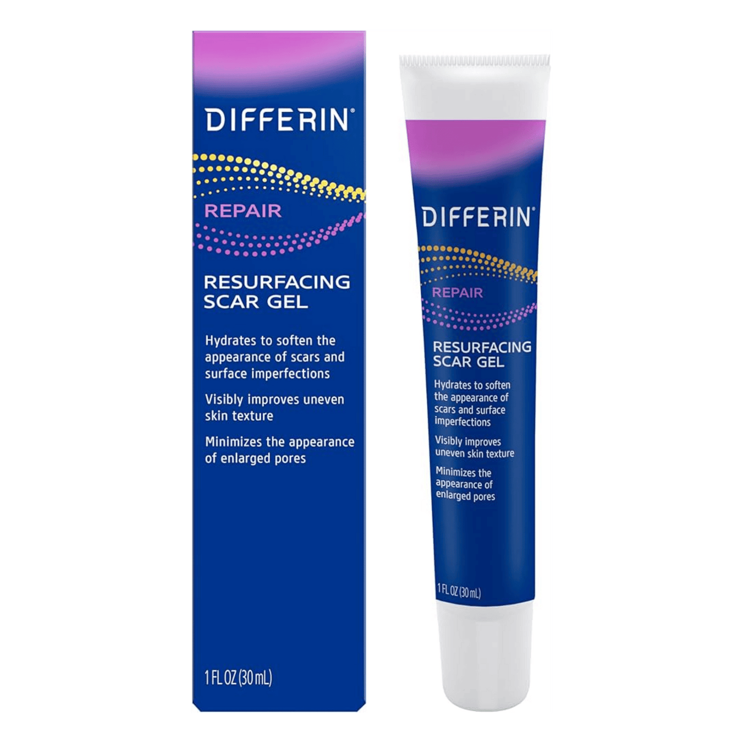 Differin Resurfacing Acne Scar Gel Treatment Unscented (30ml)