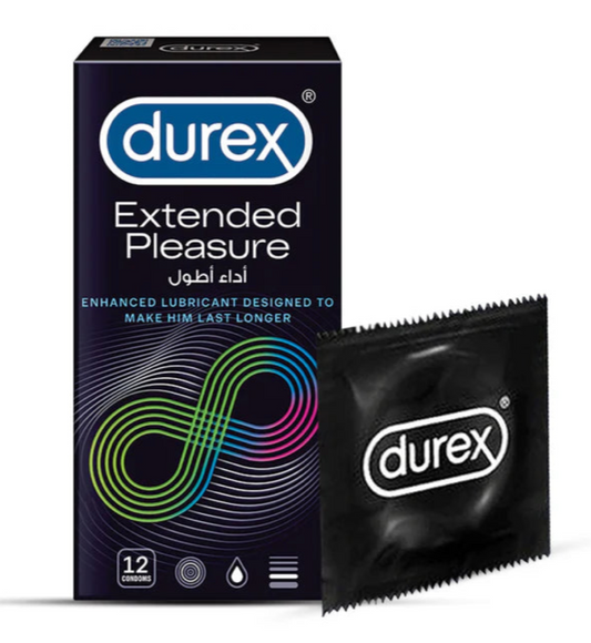 Durex Extended Pleasure Embellished Condoms