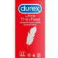 Durex Ultra Thin Feel Condom 12's