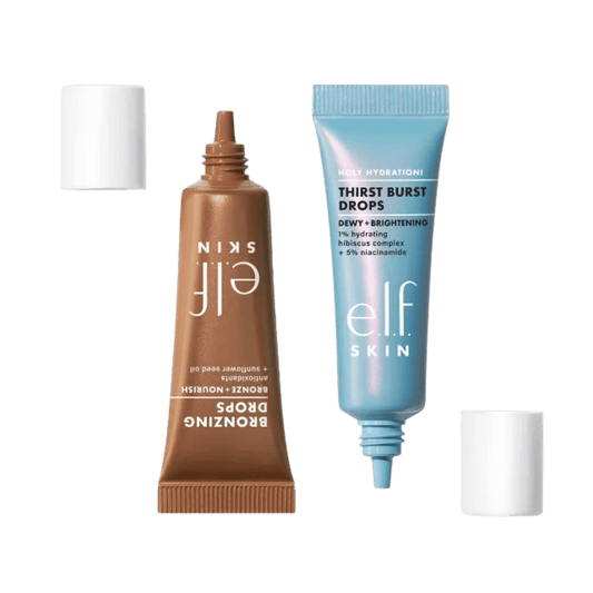 E.L.F The Hottest Drops Duo  Bronzing Drops Thirst Burst Drops Mini Kit