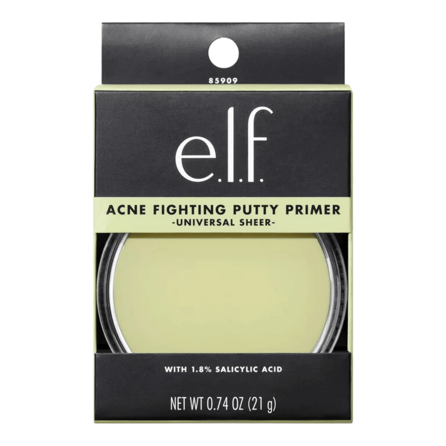 E.L.F Acne Fighting Putty Primer 1.8% Salicylic Acid 85909 (21g)