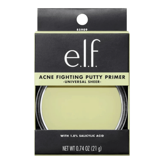 E.L.F Acne Fighting Putty Primer 1.8% Salicylic Acid 85909 (21g)