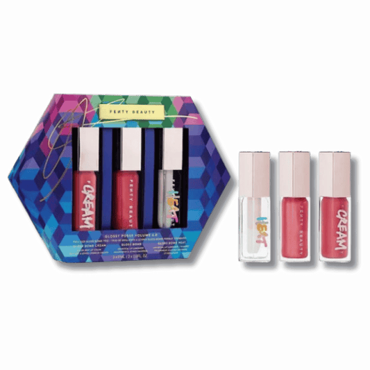 Fenty Beauty Glossy Posse Volume 6.0 Full-Size Gloss Bomb Trio (3x9ml)