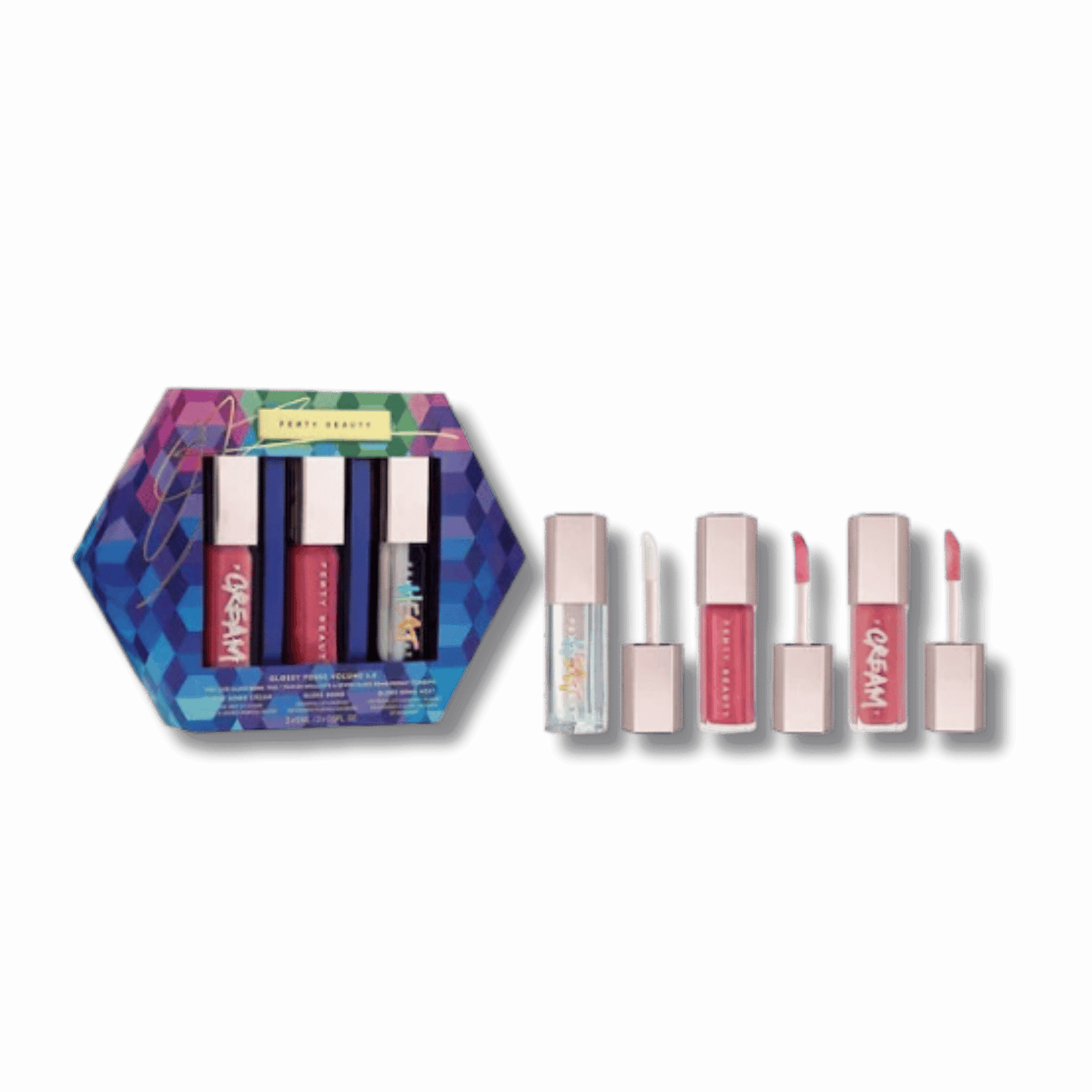 Fenty Beauty Glossy Posse Volume 6.0 Full-Size Gloss Bomb Trio (3x9ml)