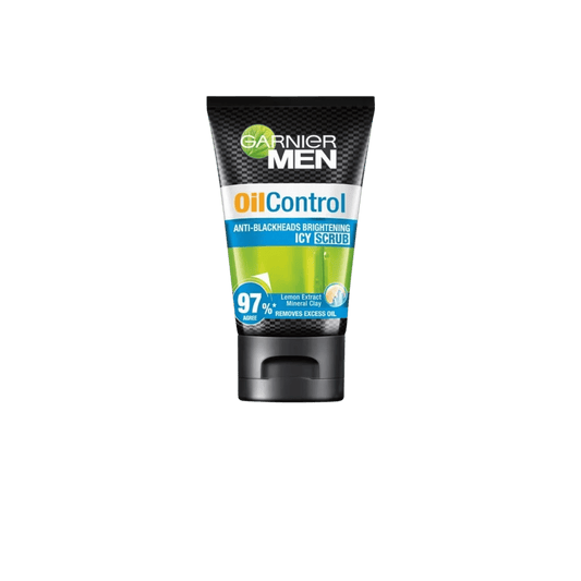 Garnier Men Oil Control Anti-Blackheads Brightening Icy Scrub (100ml)