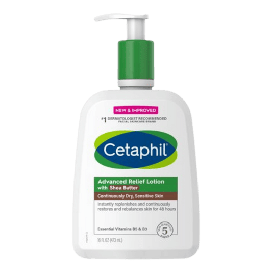 Cetaphil Advanced Relief Lotion with Shea Butter for Dry Sensitive Skin (473ml)