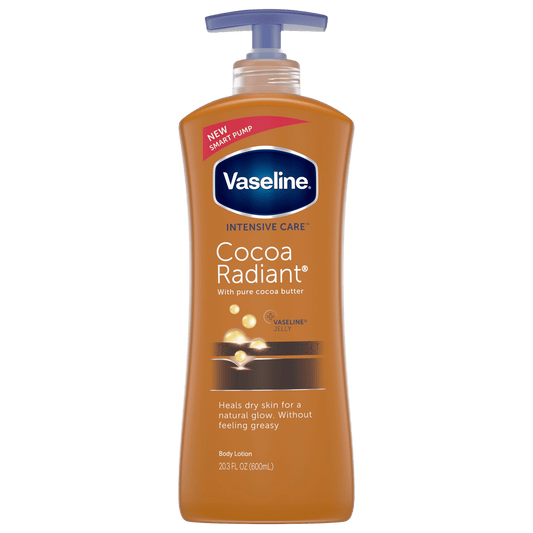 Vaseline Intensive Care Moisturizing Body Lotion with Cocoa Butter Cocoa Radiant (600ml)