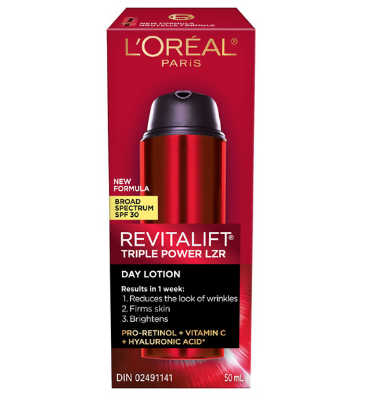 L'Oreal Paris Revitalift Triple Power LZR Anti-Aging Day Lotion SPF 30