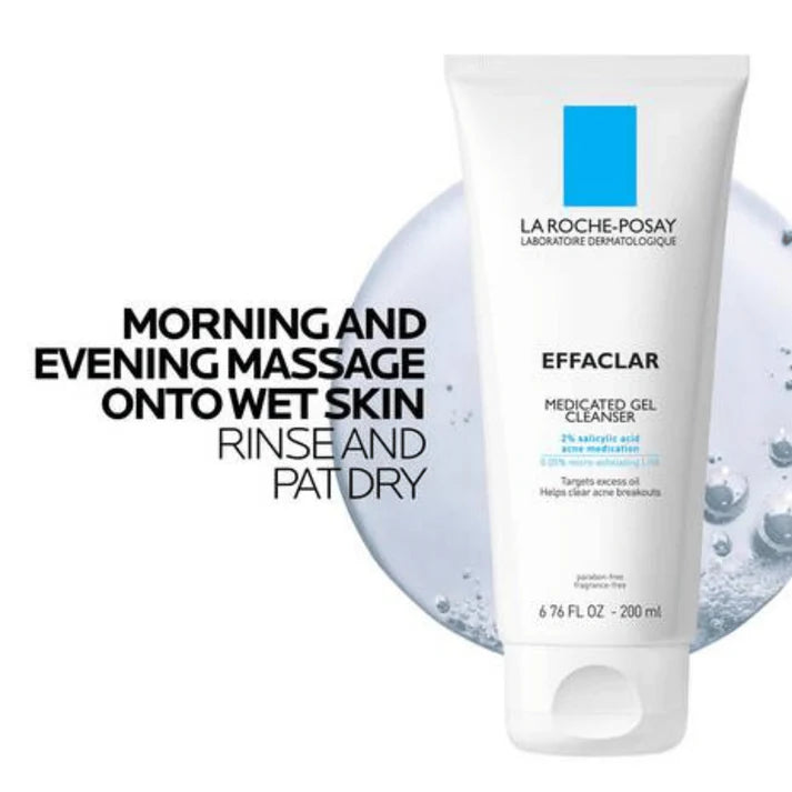 La Roche-Posay Effaclar Acne Face Cleanser with Salicylic Acid (200 ml)