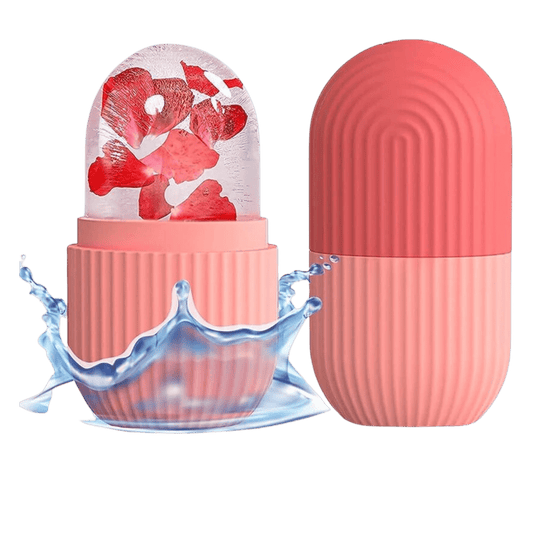 Silicone Ice Cube Roller Massager for Face, Neck and Eyes