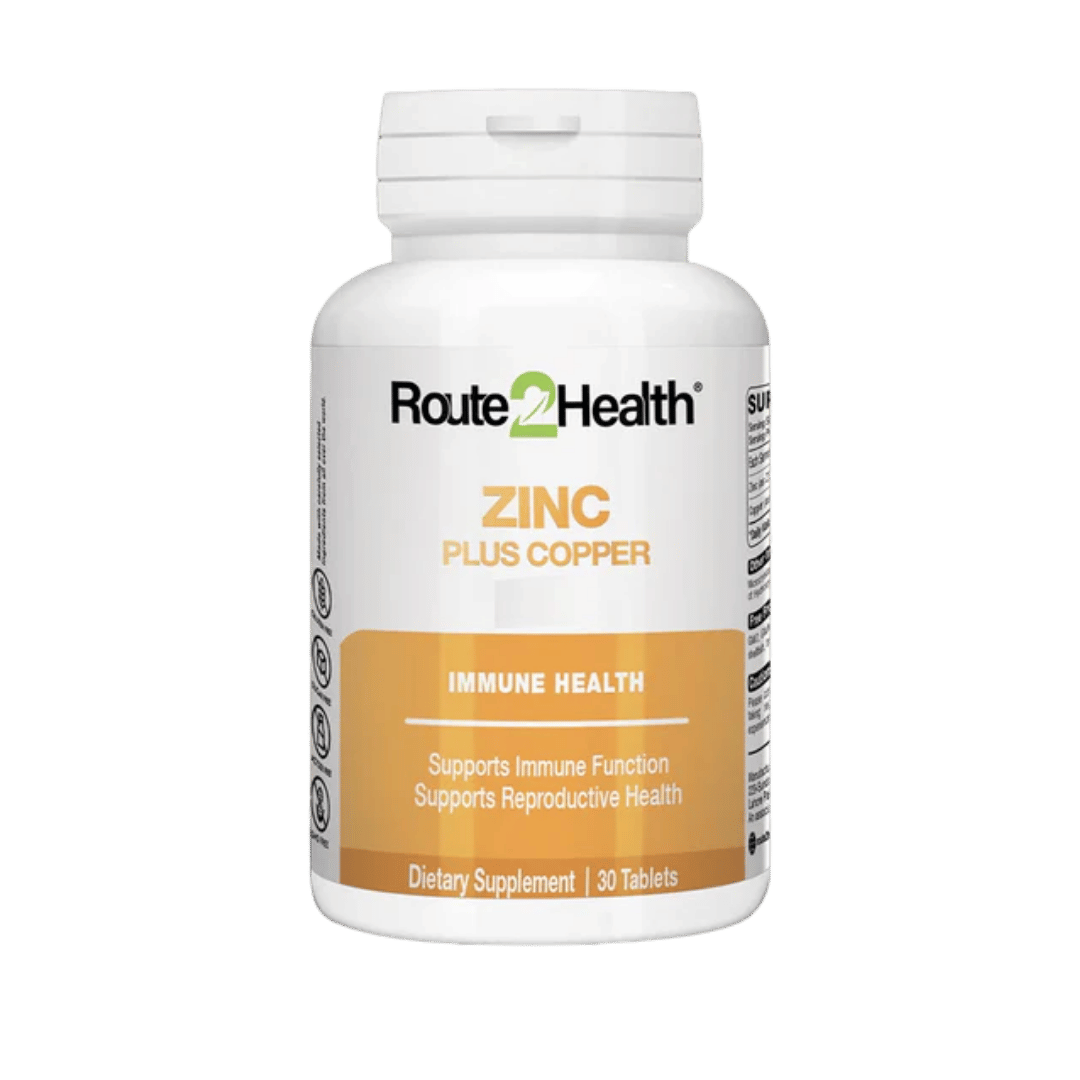 Route2Health Zinc Plus Copper (tab 30)