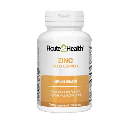 Route2Health Zinc Plus Copper (tab 30)
