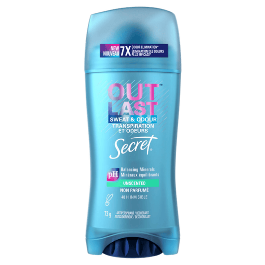 Secret Outlast Sweat & Odor Secret Stick (73g)