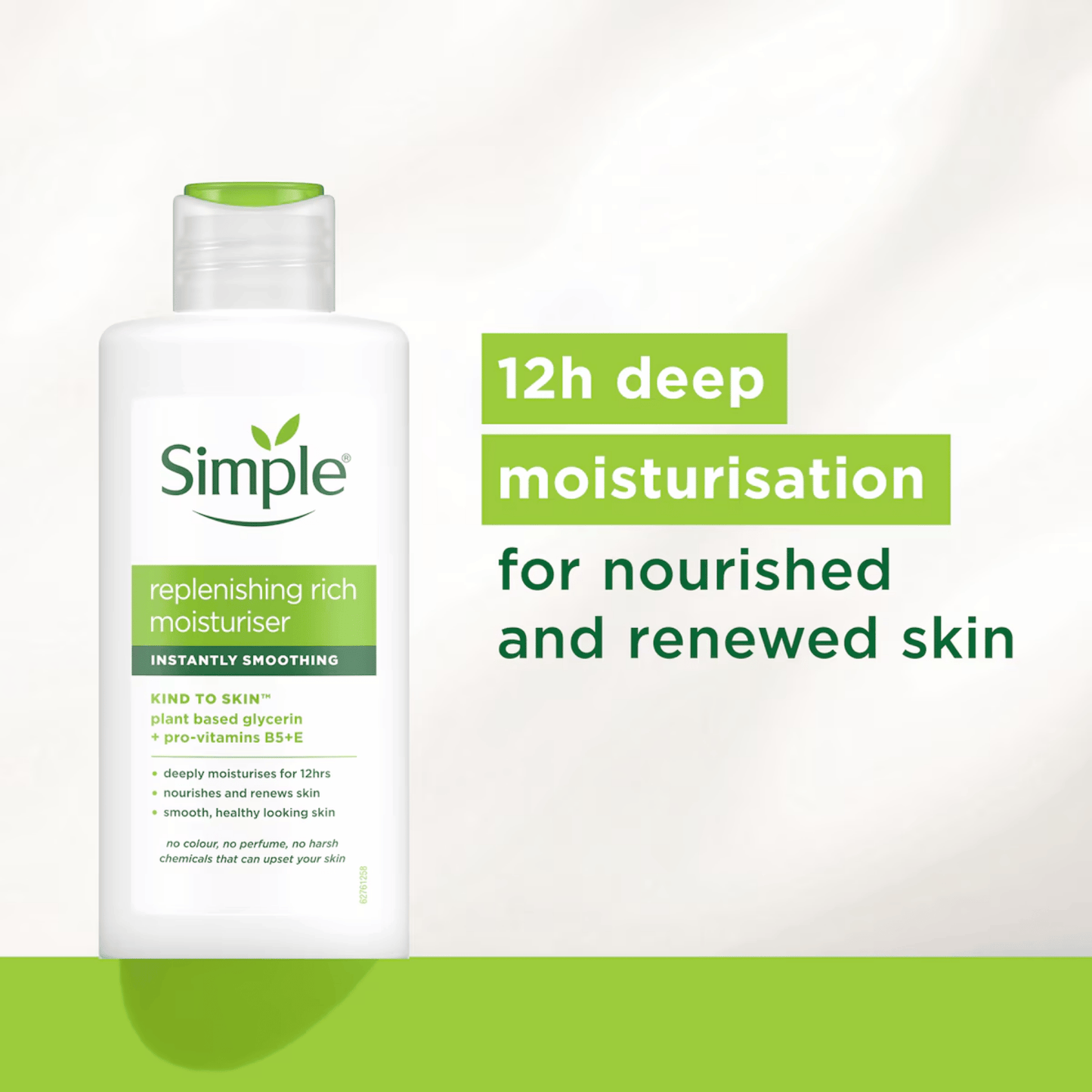 Simple Replenishing Rich Moisturiser Kind To Skin (125ml)