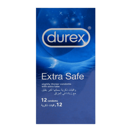 Durex Extra Safe Condoms (Pack of 12 Condoms)