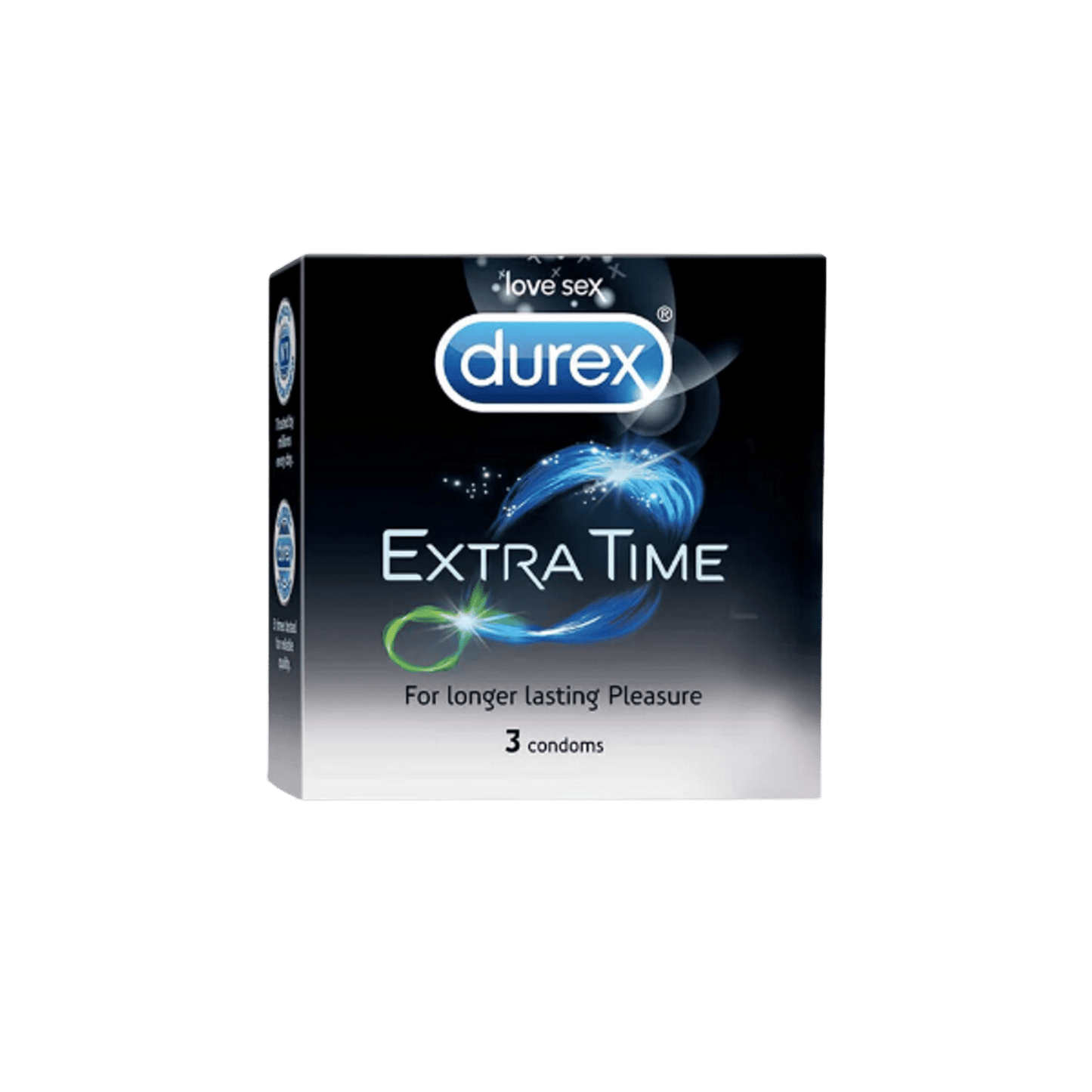 Durex Extra Time Condoms (Pack of 3 Condoms)