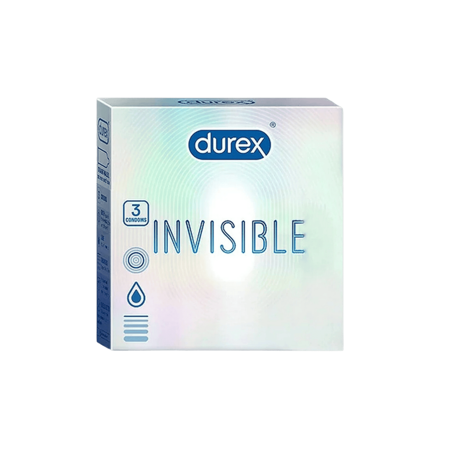 Durex Invisible Extra Thin (3 Condoms)