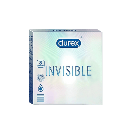 Durex Invisible Extra Thin (3 Condoms)