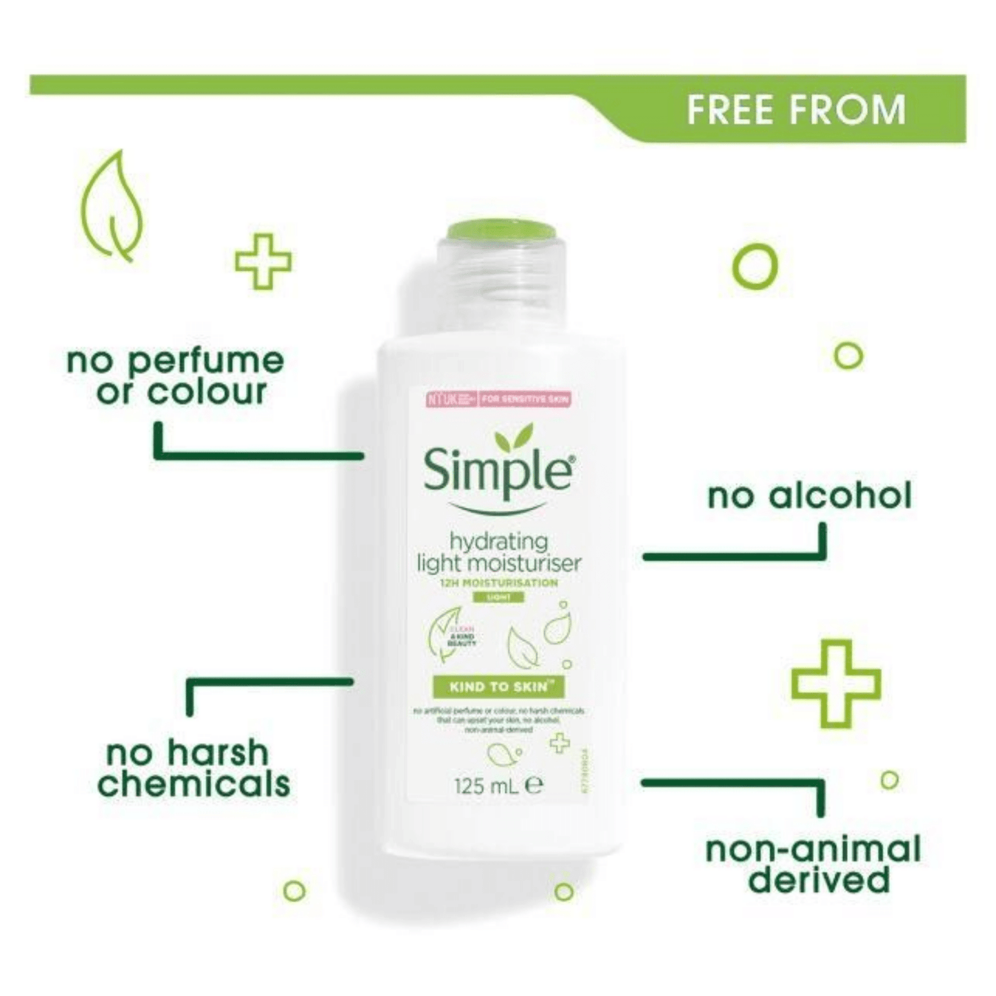 Simple Hydrating Light Moisturiser (125ml)
