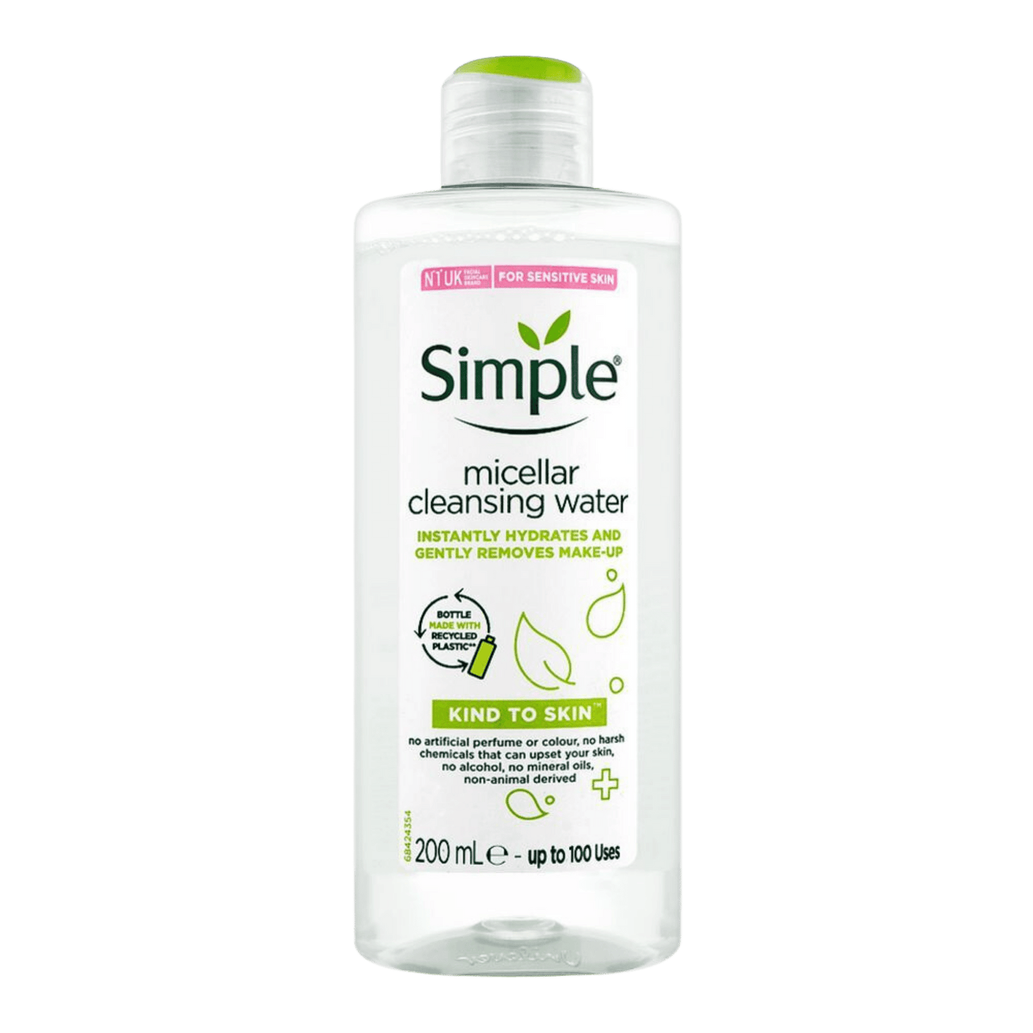 Simple Micellar Cleansing Water (200ml)