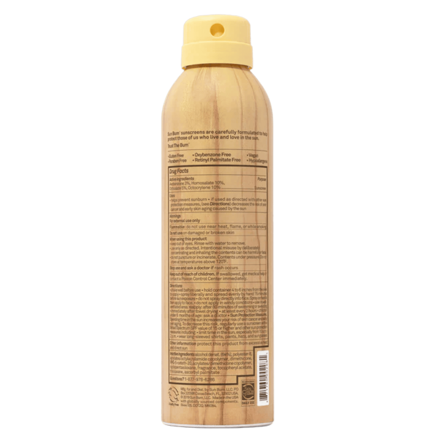 Sun Bum Original SPF 70 Sunscreen Spray (170g)